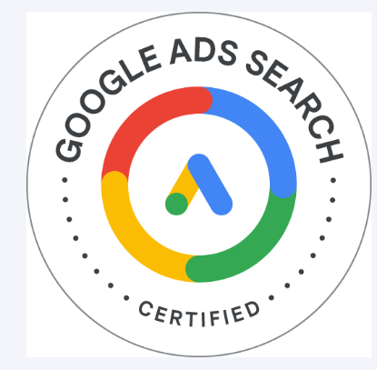 Badge Google Ads Search Certified